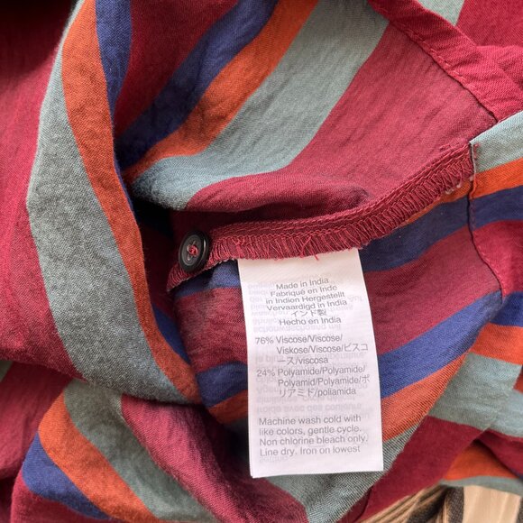 MADEWELL Striped top size XL - Picture 5 of 6